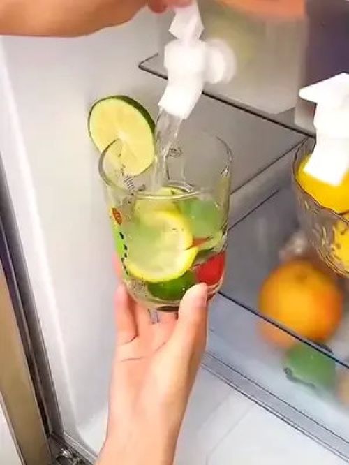 我家冰箱有宝藏 大容量自带龙头冰箱冷水桶，夏日冰饮神器