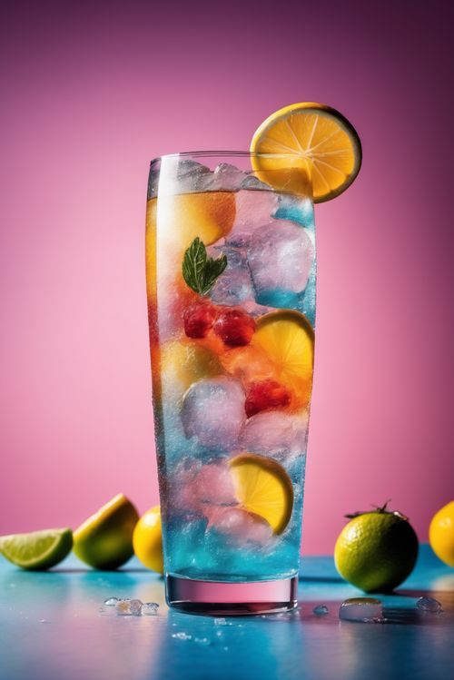 定格沁爽 果汁冷饮美食摄影的视觉盛宴