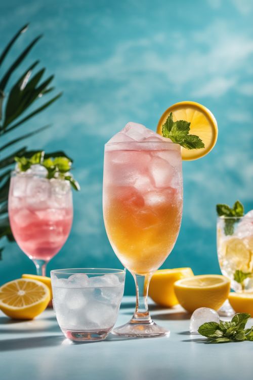 冰爽柠檬果茶 炎夏中的视觉与味觉盛宴